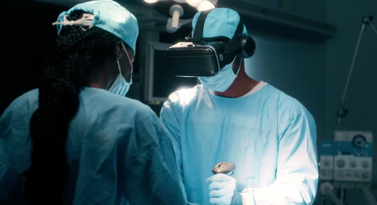 VR surgical training