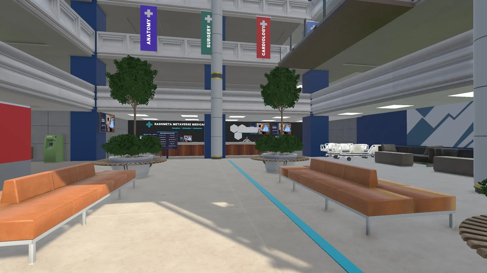 Reception and lobby
